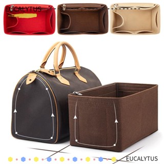 EUTUS กระเป๋าสักหลาด ทนทาน สําหรับใส่เครื่องสําอาง LV Speedy 25 30 35