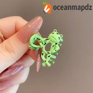 Oceanmapdz กิ๊บติดผม รูปกบ ฉลาม โลหะผสม สร้างสรรค์ สําหรับเด็กผู้หญิง