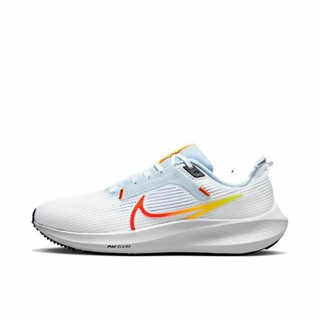 Nk Air Zoom Pegasus 40 รองเท้ากีฬา รองเท้าวิ่ง สีขาว สําหรับผู้ชาย และผู้หญิง DV3854-102