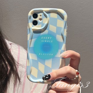 เคสโทรศัพท์มือถือซิลิโคน TPU ลายตารางหมากรุก สีฟ้า สําหรับ infinix Hot 20 20i 20Play Hot 12 11 10 9 Play Note 12 Hot 30 30i 30Play Smart 7 5 2020 Smart 6 6Plus Hot 8 10 Lite