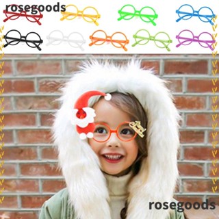 Rosegoods1 กรอบแว่นตา คอสเพลย์ หลากสี เครื่องประดับแฟชั่น