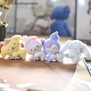 Bgth พวงกุญแจ จี้ตุ๊กตา Sanrio Cinnamoroll Kuromi Melody Pompom Purin สําหรับผู้หญิง