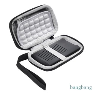 Bang เคสกล่องแข็ง EVA แบบพกพา เชื่อถือได้ สําหรับ Technology Drive SSD ใช้ในบ้าน ออฟฟิศ และเดินทาง