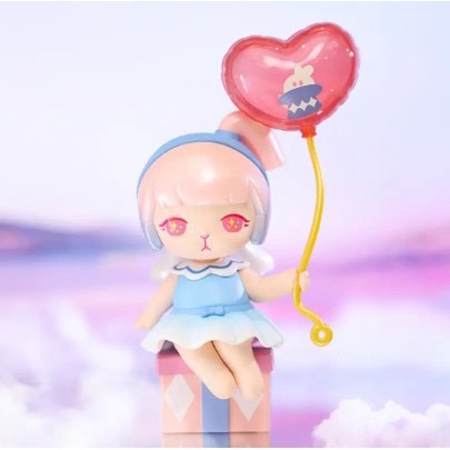 POPMART Bunny Dream Seeking-balloon Kimono Girl Spring paper kie ลูกโป่งแขวนตกแต่ง รูปกระต่าย ของขวัญวันเกิด