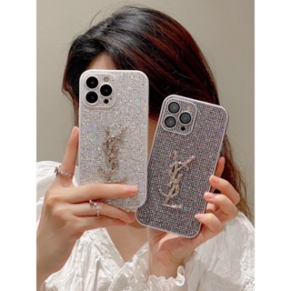 เคสโทรศัพท์มือถือ กันกระแทก แต่งกลิตเตอร์ แวววาว หรูหรา สําหรับ iPhone 14 13 Pro Max 11 12 Pro Max 14PLUS