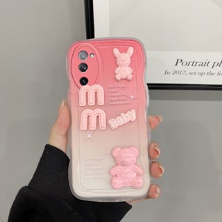 เคส samsung a03s เคส samsung a02s เคสโทรศัพท์มือถือ ลายตุ๊กตา 3D ไล่โทนสี สําหรับ samsung a03s a02s