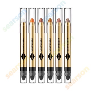 Stick Touch Pen Flashing FOMIX Brightening Fine Highlighter Color Molding Magic One Pearlescent Contour Eyeshadow Double-Headed 【searson】 【searson】 【searson】