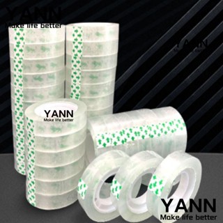 Yann1 ม้วนเทปกาวใส 24 ม้วน 24 ม้วน สําหรับสํานักงาน