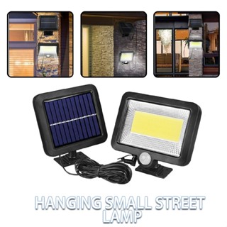 Outdoor Solar Wall Light LED Motion Sensor Waterproof Garden Security Flood Lamp