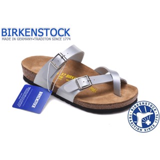 Birkenstock Arizona รองเท้าแตะ รองเท้าชายหาด หนัง กันลื่น แฟชั่น สําหรับผู้ชาย และผู้หญิง