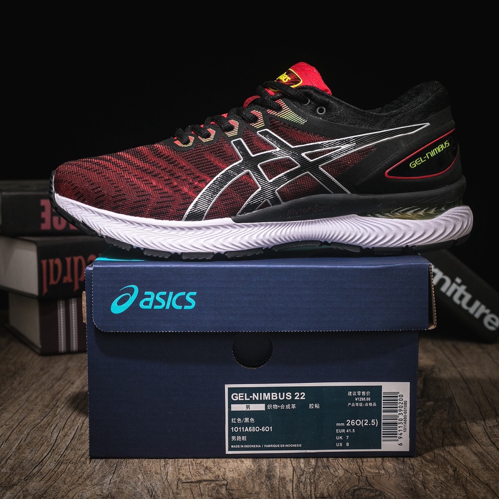 Asics GEL-Nimbus 22 Asus GEL GEL GEL shock shock rainshock รองเท้าวิ่งรองเท้ากีฬาวิ่งระยะไกล