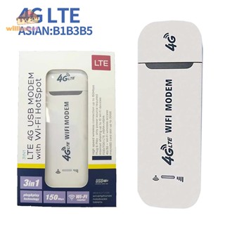 [WillbehotT] เราเตอร์อินเตอร์เน็ตไร้สาย B1 3 5 4G เป็น LTE USB 2.4GHz 150Mbps แบบพกพา [ใหม่]