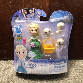 ราชอาณาจักรเล็ก ๆ น้อย ๆ ที่แช่แข็ง - Elsa &amp; Snowgies Snap Ins, Disney, Hasbro, Discontinued