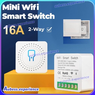 Ewelink 16a มินิ Wifi สมาร์ทสวิตช์ไฟโมดูลเปิดปิดเบรกเกอร์ไร้สายระยะไกลตัวจับเวลาเสียง Timing App สำหรับ Google Home Alexa ผู้เชี่ยวชาญ