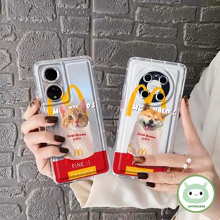 เคสโทรศัพท์มือถือแบบนิ่ม TPU ใส กันกระแทก ลายลูกสุนัขน่ารัก สําหรับ Oppo A16-4G Oppo A16S A54S Oppo A5S A7 2018 AX5S AX7 A7N Oppo A12 A12S Oppo A11K Oppo A15 A15S