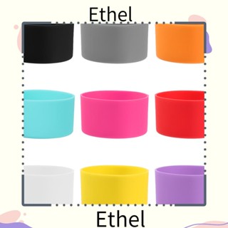 Ethel1 ฝาครอบขวดน้ํา ซิลิโคน กันลื่น สําหรับกลางแจ้ง