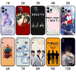 เคสใส ลาย TFBoys MZD138 สําหรับ iPhone XR 5 5s SE 6 6s Plus