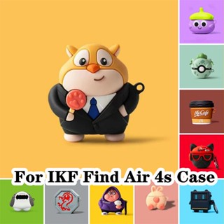 【คุณภาพสูง】เคสหูฟัง แบบนิ่ม ลายการ์ตูนนวัตกรรม สําหรับ IKF Find Air 4s Find Air 4s