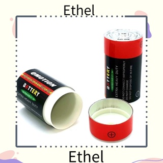 Ethel1 กล่องเก็บกุญแจ พลาสติก สีแดง สําหรับผู้ใหญ่ และเด็ก 2 ชิ้น