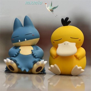 Mxmio ฟิกเกอร์การ์ตูนอนิเมะ Psyduck Snorlax น่ารัก ของเล่น สําหรับเก็บสะสม