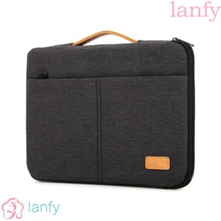 Lanfy กระเป๋าใส่แล็ปท็อป กันน้ํา กันกระแทก อเนกประสงค์ สําหรับผู้ชาย 14 15.6 นิ้ว