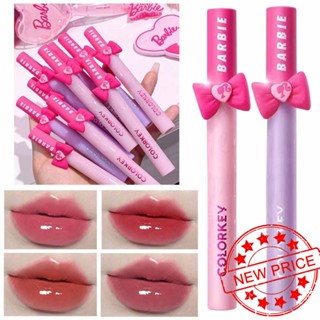 ลิปสติก เคลือบริมฝีปาก กันน้ํา ติดทนนาน สีชมพู สําหรับตุ๊กตาบาร์บี้ F0K1