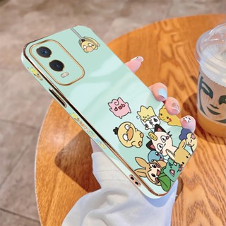 เคสโทรศัพท์มือถือแบบนิ่ม TPU กันกระแทก ลายตุ๊กตา Baokemeng พร้อมตุ๊กตา สําหรับ Vivo Y11 2019 Y51 Y31 Y51A 2021 Y53S 4G Y52S Y72 Y52 Y76S