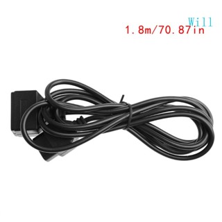 Will สายเคเบิลต่อขยาย 1 8 ม. 6 ฟุต สําหรับคอนโทรลเลอร์เกม NES Lead สไตล์คลาสสิก