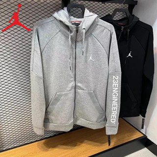 [ขายดี พร้อมส่ง] Jordan เสื้อแจ็กเก็ตลําลอง ของแท้ 100% พิมพ์ลายบูติก แฟชั่นฤดูใบไม้ร่วง และกลางแจ้ง สําหรับผู้ชาย