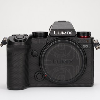 Meibentang ฟิล์มกันรอยกล้อง คาร์บอนไฟเบอร์ ลายพราง ผิวด้าน 3M สําหรับ Panasonic S5 LUMIX S5