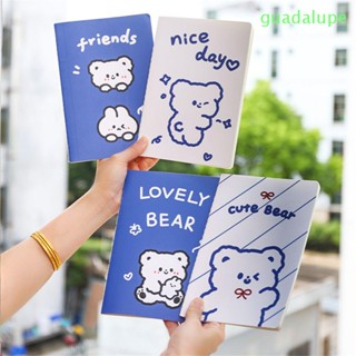 Guadalupe Bear สมุดโน้ตบุ๊ก ขนาด A5 4 ชิ้น ต่อชุด 30 แผ่น