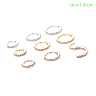 Guadalupe ต่างหูห่วง พังก์ แทรกัส เจาะร่างกาย เครื่องประดับ สีโรสโกลด์ / เงิน แหวนจมูก ทุกวัน