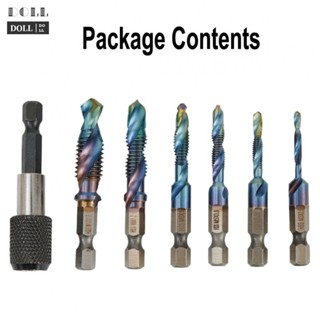 ⭐24H SHIPING ⭐Drill Tap Bit M3-M10 Tapping Thread Metric 7pcs/Set Bench Drill Combination