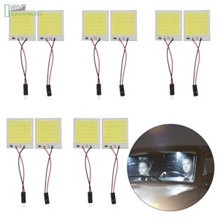 [ISHOWMAL-TH]Panel Lights White 10 Pcs 18 LED Chips 40 X 20mm Accessories COB DC 12V-New In 8-