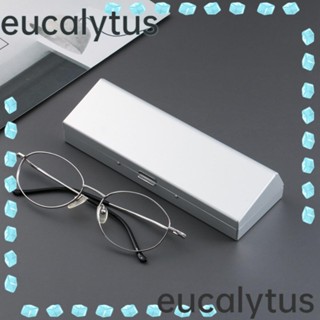 Eucalytus1 กล่องแว่นตาอลูมิเนียม น้ําหนักเบาพิเศษ สําหรับผู้หญิง