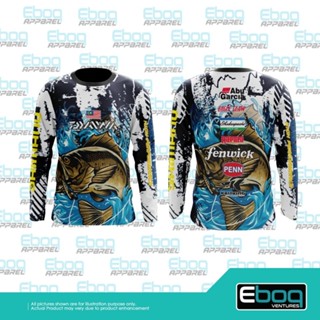 เสื้อยืดไมโครไฟเบอร์ สีขาว สีฟ้า 13 2022 daiwa eboq sublimation baju abu garcia shimano daiwa พลัสไซซ์