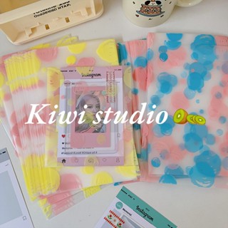 Kiwistudio【แพ็คละ 100 ชิ้น】INS ถุงบรรจุภัณฑ์ ลายจุด ซองจดหมาย ถุงบรรจุโปสการ์ด เก็บสะสม ถุงซิปล็อค พลาสติก ถุงของขวัญ 1HCYK147