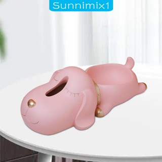 [Sunnimix1] กล่องทิชชู่ รูปสุนัข หรูหรา สําหรับบ้าน ห้องน้ํา เคาน์เตอร์ ห้องครัว บ้านใหม่ ของขวัญ