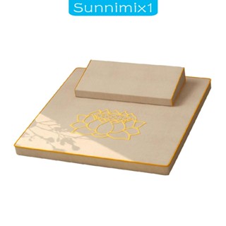 [Sunnimix1] หมอนรองนั่ง ทรงสี่เหลี่ยมผืนผ้า ขนาดใหญ่ สําหรับผู้ใหญ่ เล่นโยคะ นั่งทําสมาธิ 2 ชิ้น