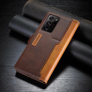 เคสหนัง PU ฝาพับแม่เหล็ก กันกระแทก คุณภาพสูง สําหรับ Samsung Galaxy Note 9 10 Plus 20 Ultra