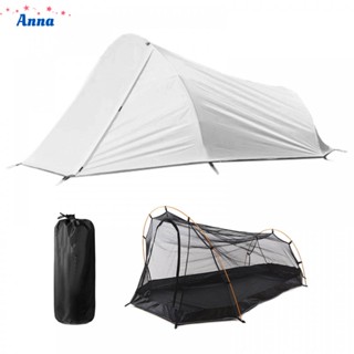 【Anna】Waterproof Camping Tent 2 Person Outdoor Tent for Biking Hiking Summer Beach