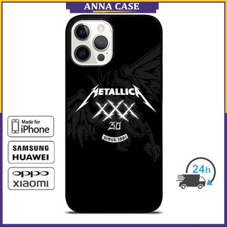 เคสโทรศัพท์มือถือ ลาย Metallica 1981 สําหรับ iPhone 14 Pro Max 13 Pro Max Samsung Galaxy Note10+ S21Ultra