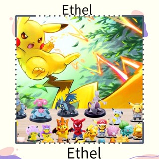 Ethel1 ปฏิทินนับถอยหลัง รูปโปเกม่อน สไตล์คลาสสิก สําหรับเด็ก