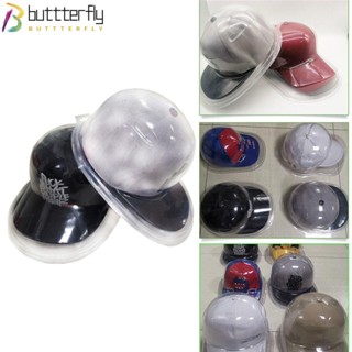 Buttterfly กล่องเก็บหมวกเบสบอล PVC กันฝุ่น