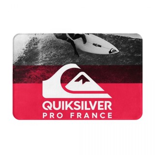 Quiksilver (2) พรมเช็ดเท้า ผ้าสักหลาด กันลื่น ดูดซับน้ํา แห้งเร็ว สําหรับห้องน้ํา 16x24 นิ้ว พร้อมส่ง