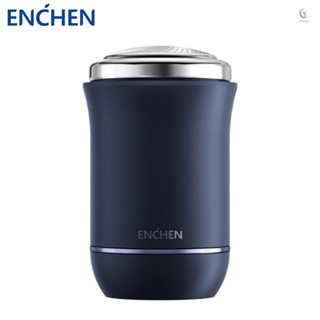 Enchen เครื่องโกนหนวดไฟฟ้า ES1 IPX6 กันน้ํา เสียงรบกวนต่ํา Type-C ชาร์จได้ ขนาดเล็ก สําหรับผู้ชาย