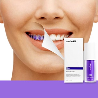 Tooth Cleansing Mousse Purple Bottled Press Toothpaste Refreshes Breath Whitens Teeth Stains Stains Removal Dental Cleansing