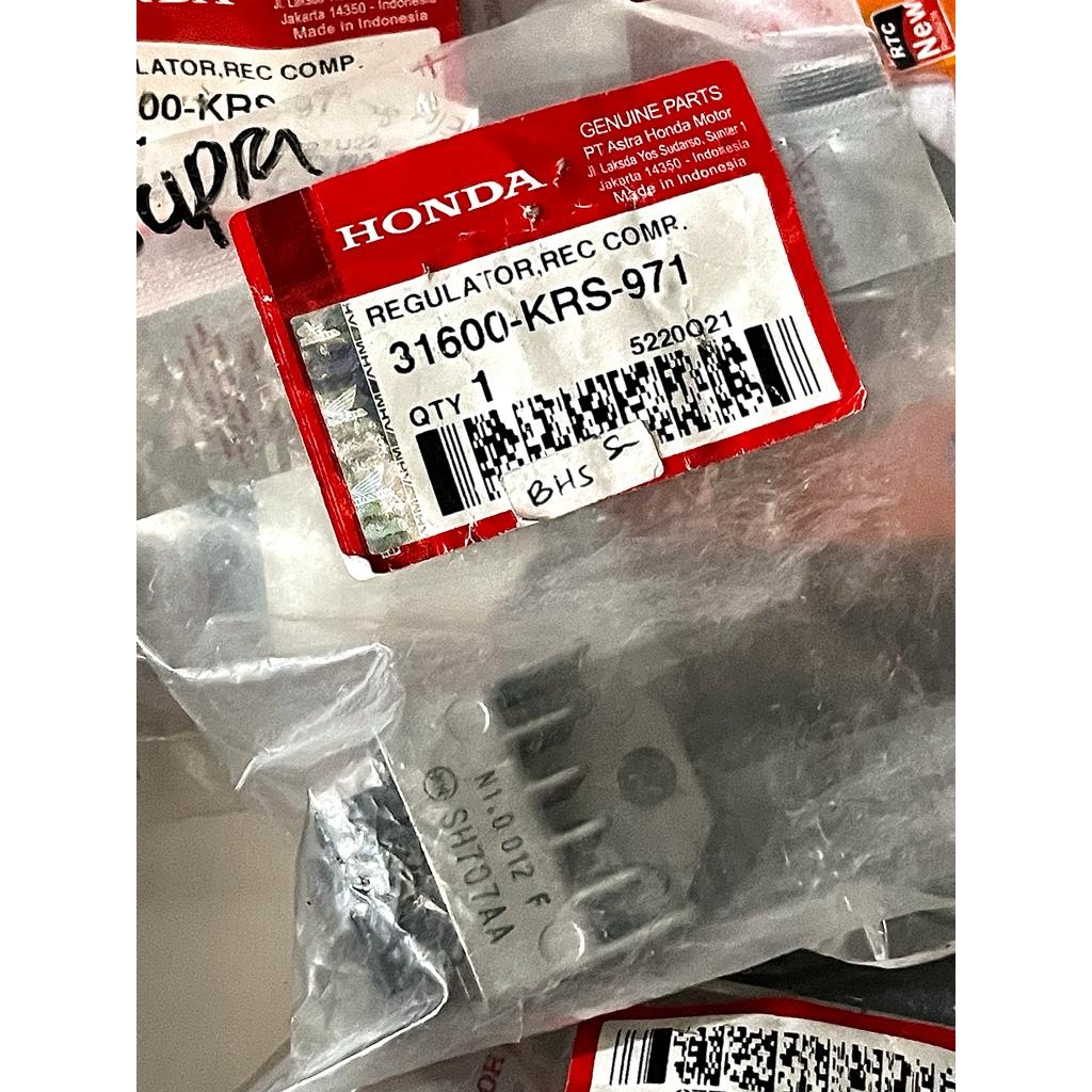 [AHM ดั้งเดิม 100%] KRS REGULATOR HONDA SUPRA X FIT NEW AM KIPROK GRAND LEGEND 31600-KRS-971