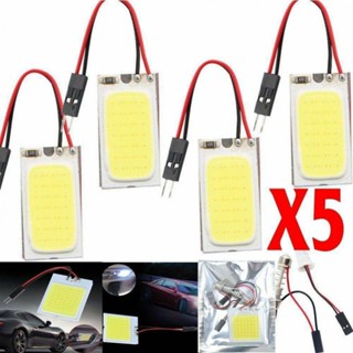 Cob แผงหลอดไฟ Led 12V 18 ดวง ชิป 48 SMD น้ําหนักเบา