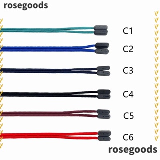 Rosegoods1 สายโซ่คล้องแว่นตาอ่านหนังสือ โพลีเอสเตอร์ แบบพกพา 6 สี